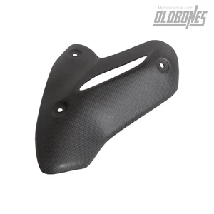 For Ducati Monster 937 SP 21-23 Carbon Fiber Exhaust Pipe Cover Heat Shield Matt - Picture 1 of 15