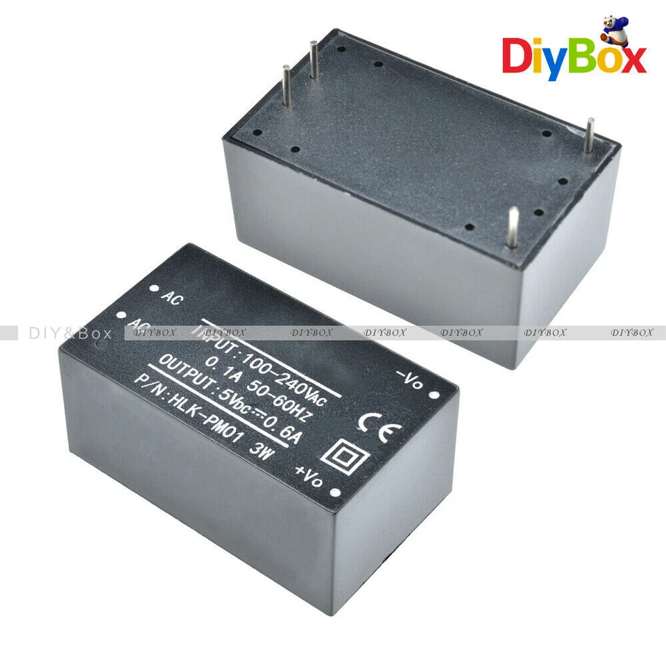 HLK-PM01 AC-DC 220V to 5V Step-Down Power Supply Module Household Switch D - Image 1 of 4