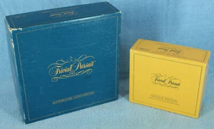 Trivial Pursuit Genus & Genus II Card Sets, Trivia Board Game, Selchow & Righter - Picture 1 of 11
