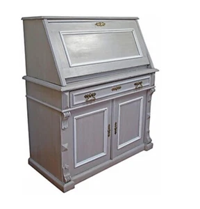 1960s Vintage Hand-painted Drop-Front Desk - Picture 1 of 3