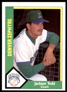 1990 CMC Denver Zephyrs  Jackson Todd #26