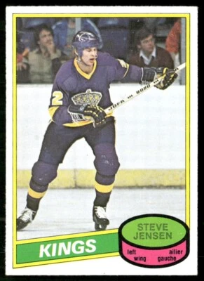 1980-81 O-Pee-Chee - Steve Jensen #294 - Image 1 of 2