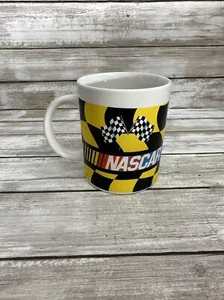 2003 NASCAR RARE Racing Checkered Flag 10oz Coffee Cup Mug - Picture 1 of 8