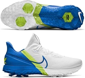 Größe 9,5 - Nike Air Zoom Infinity Tour Golf weiß Baseball blau 2019 - Bild 1 von 3