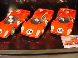 Scalextric Daytona 1967 24hr Ferrari 330 p4 Triple Car Pack #xxx of 2000 C4391A - Picture 1 of 8
