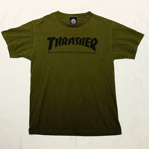 VTG 90s Thrasher Skateboard Magazine San Francisco Graphic T-Shirt Size M - Picture 1 of 7