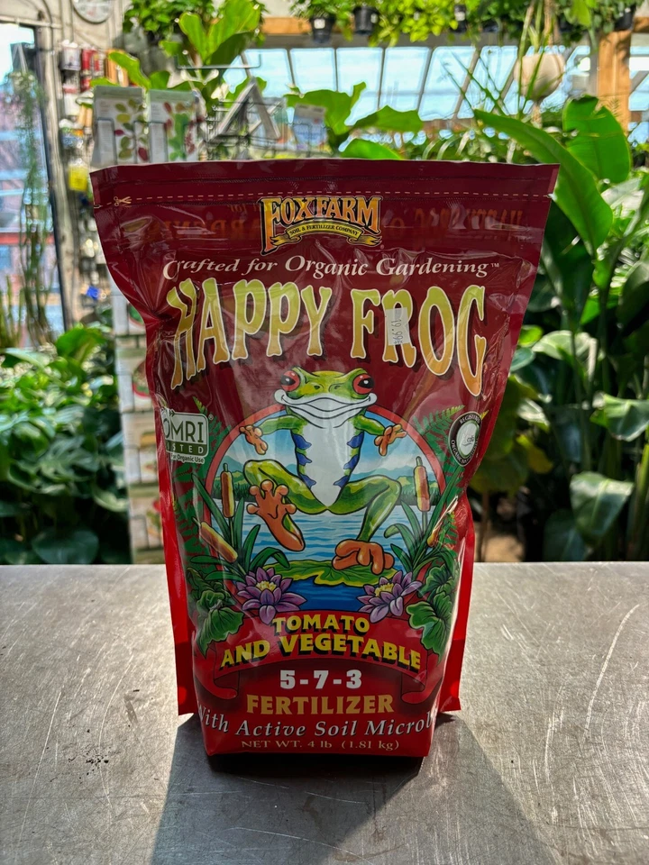 Fertilizante para tomate y verduras FoxFarm Happy Frog 5-7-3 ***ENVÍO RÁPIDO*** Foto 1 de 1