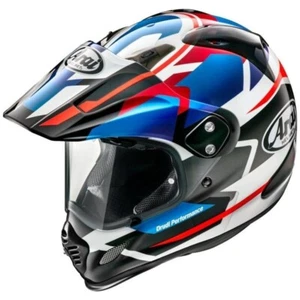 ARAI TOUR-CROSS3 DEPARTURE  Full Face Helmet L Size Blue NEW F/S - Picture 1 of 2