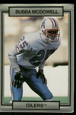 1990 Action Packed Bubba McDowell Houston Oilers #96 - Image 1 of 2
