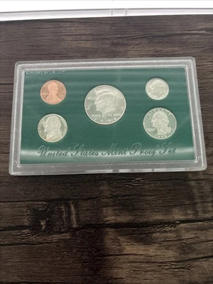 1996 United States Mint - Silver Proof Set - 5 Coin, No Box/COA - Image 1 of 2