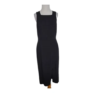 Classiques Entier Etuikleid schwarz LBD ärmellos Frontschlitz Damen 10 - Bild 1 von 13