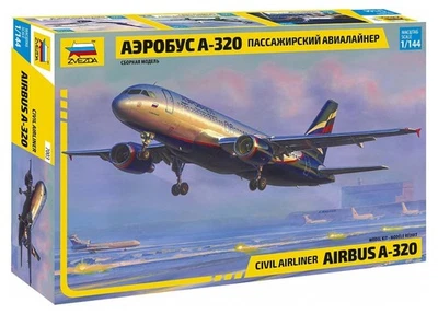 Zvezda 500787003 - 1:144 Airbus A-320 - Immagine 1 di 4