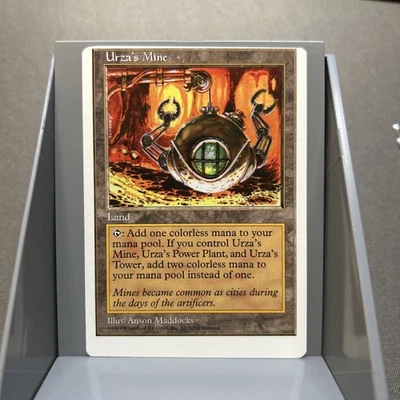 MTG Miscut Urza's Mine 5th Edition NM Magic The Gathering - Image 1 of 2