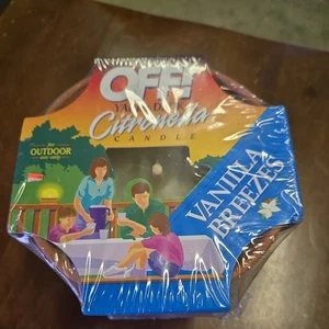 2 lot of New Off Yard Deck Citronella Candles  1993 Johnson Wax Country Fresh - Picture 1 of 8