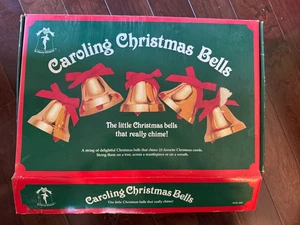 Vintage Ye Merrie Minstrel Caroling Christmas Bells | 12 String MusicalWorks - Picture 1 of 8