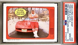 POP 8 PSA 10 RC Hulk Hogan 1985 O-Pee-Chee OPC Wrestling Stars Horizontal Rookie - Picture 1 of 3
