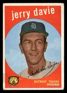 1959 Topps #256b Jerry Davie - VG-VGEX *TedsCardShack* - Picture 1 of 2