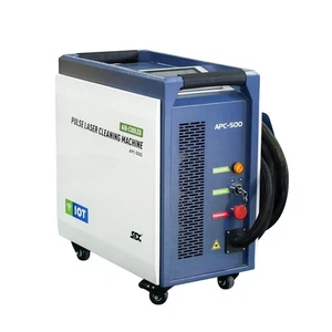 500W Pulsed Laser Cleaning Machine Laser Paint Remover for Wood Oil Stains Stone - Picture 1 of 16