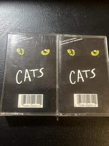 Cats 2 Cassette 1983 Broadway Musical Cast Recording Andrew Lloyd Webber - Picture 1 of 7