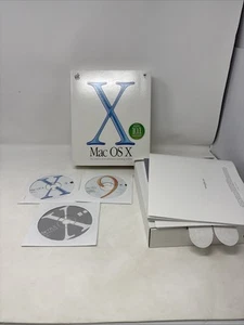 Mac OS X 10.1 Puma Macintosh macOS BIG BOX RETAIL M8545LL/A - Picture 1 of 8