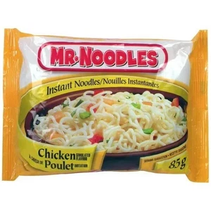 24 X Mr. Noodles instant Chicken 85g / 2.9oz Packs - FRESH from Canada - Picture 1 of 2