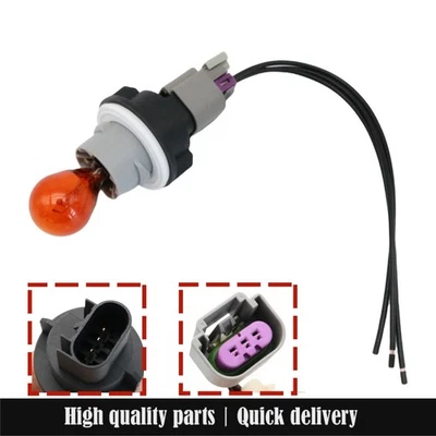 1 Set Turn Signal Light Socket +Bulb+Connector For Dodge Charger Magnum Dakota - Image 1 of 4