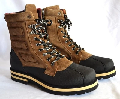 BOGNER COURCHEVEL HERREN LEDER BOOTS STIEFEL BRAUN MENS UVP 450 € Gr 42 NEU OVP - Bild 1 von 4