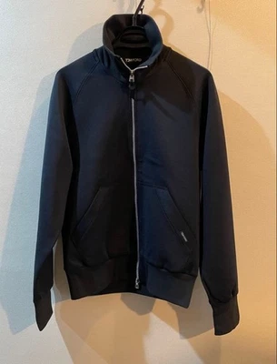 TOM FORD Hombre Blusa Negra Chaqueta de Pista Talla 46/M Nueva con Etiquetas Buen Estado Foto 1 de 4