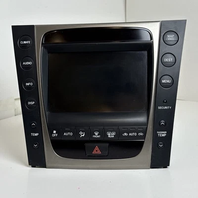 Lexus GS450H 2007 pantalla de visualización de información 86111-30550 OEM Foto 1 de 4