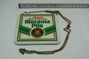 Zapfhahnschild Moravia Pils Meisterhafte Deutsche Braukunst Lüneburg  154 - Bild 1 von 1