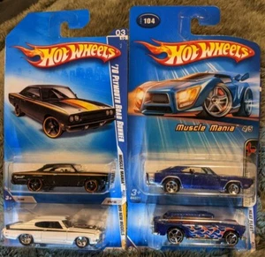 Hot Wheels Muscle Cars Konvolut 70 Road Runner 70 Buick GSX 69 Charger 55 Nomad - Bild 1 von 11