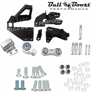 Motor Engine Mounts EF K Series Swap Kit 88-91 Civic CRX EFK2 70A K20 K24 Honda - Picture 1 of 3