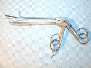 SHUTT Arthroscopy forceps set of 2 Curved Left & Right 1.6mm punch, model 1.1412 - Picture 1 of 2