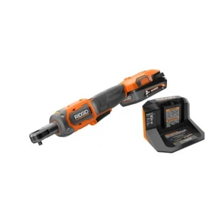RIDGID CANADA 18V Brushless Cordless 1/4-inch Ratchet Kit - Picture 1 of 14