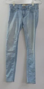 Leggings de mezclilla Hollister súper ajustados descoloridos elásticos - talla 1S - 25 x 29 - Imagen 1 de 4