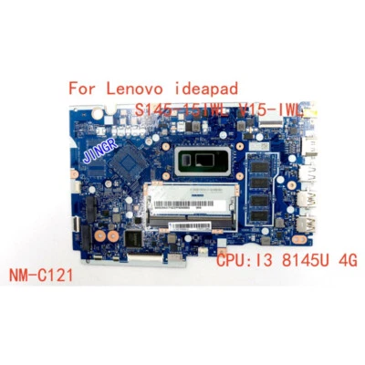 Lenovo IdeaPad S145-15IWL V15-IWL Motherboard i3-8145U 4G NM-C121 FRU 5B20S41719 - Image 1 of 4