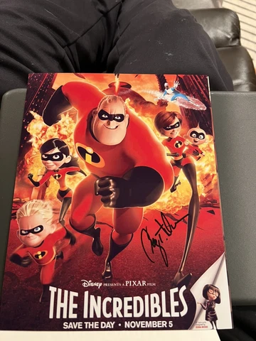 Craig T Nelson signed 8x10 photo The Incredibles Coach autographed 1 Cover