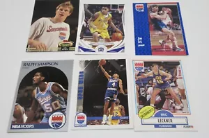 Sacramento Kings NBA LOT sechs (6) davon inklusive Ralph Sampson Basketball Karten - Bild 1 von 6