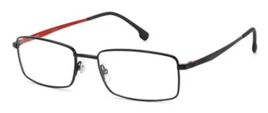 Carrera Carrera 8867 0003 00 Matte Black Rectangular Men's Eyeglasses - Picture 1 of 3
