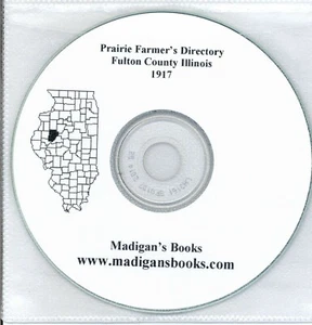CD Fulton Co Illinois Lewistown IL directorio directorio genealogía agricultores pradera - Imagen 1 de 2