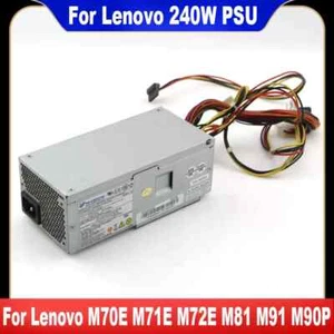 Alimentation 240W pour Thinkcentre M70E M71E M72E M81 M91 M90P Alimentation 24 broches 4 broches - Photo 1/6
