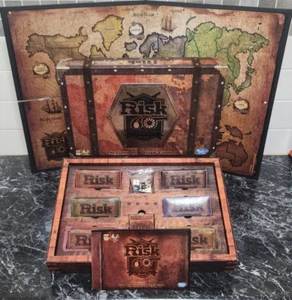 RISK 60th Anniversary Edition Board Game Strategic Conquest Play 5 Ways Hasbro - Picture 1 of 23