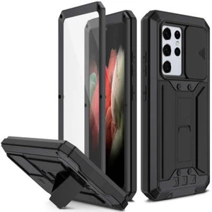 R-JUST Sliding Lens Cover Shockproof Dustproof Waterproof Metal + Silicone Case  - Picture 1 of 14