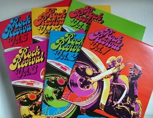 ROCK REVIVAL READERS DIGEST BOX SET 6 VINYL LPs ORIGINAL 1950s - 60s RECORDINGS - Imagen 1 de 7