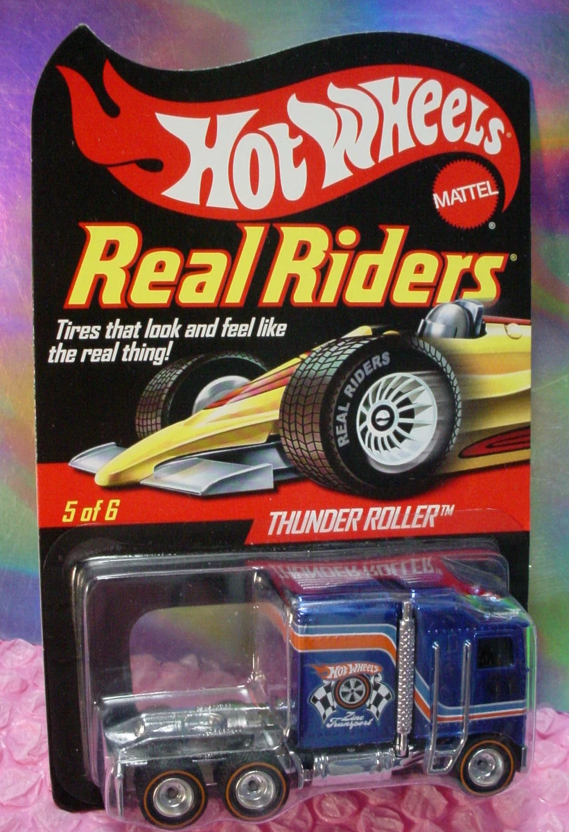 Hot Wheels Real Riders Diecast Tractor Trailers/Semi Vehicles for