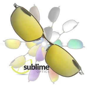 Lentes de repuesto amarillas transparentes de alto contraste para Oakley Whisker - Imagen 1 de 5