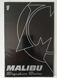Malibu Signature Series #1 Signed D Ammerman, Rick Hoberg, Len Strazewski - Picture 1 of 8