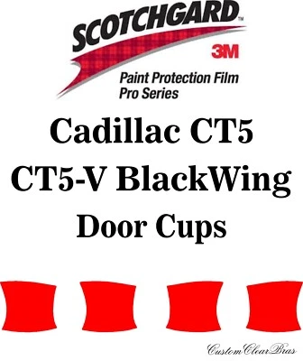 3M Scotchgard Paint Protection Pro Series 2022 2023 Cadillac CT5-V BlackWing - Image 1 of 3