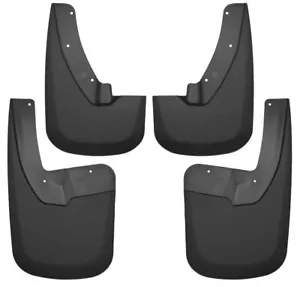 Fits 09-24 Ram 1500 2500 Classic w/ Flares Husky Liners Mud Guards 4pc 58186 - Foto 1 di 3