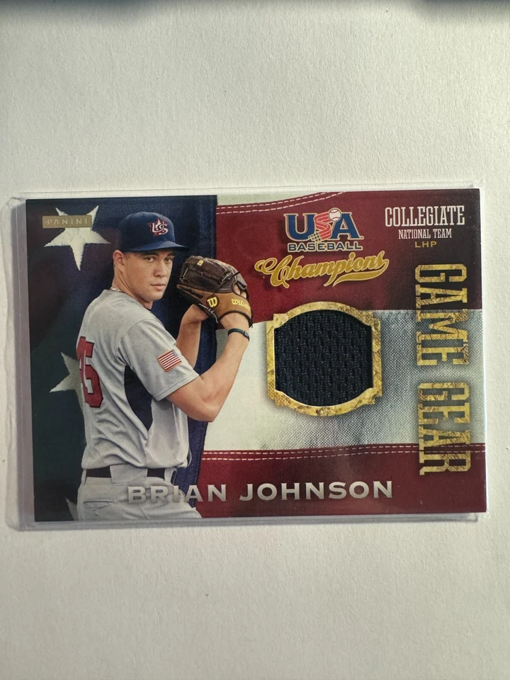 K232,923 - 2013 USA Baseball Champions Game Gear Jerseys #7 Brian Johnson - Image 1 of 1